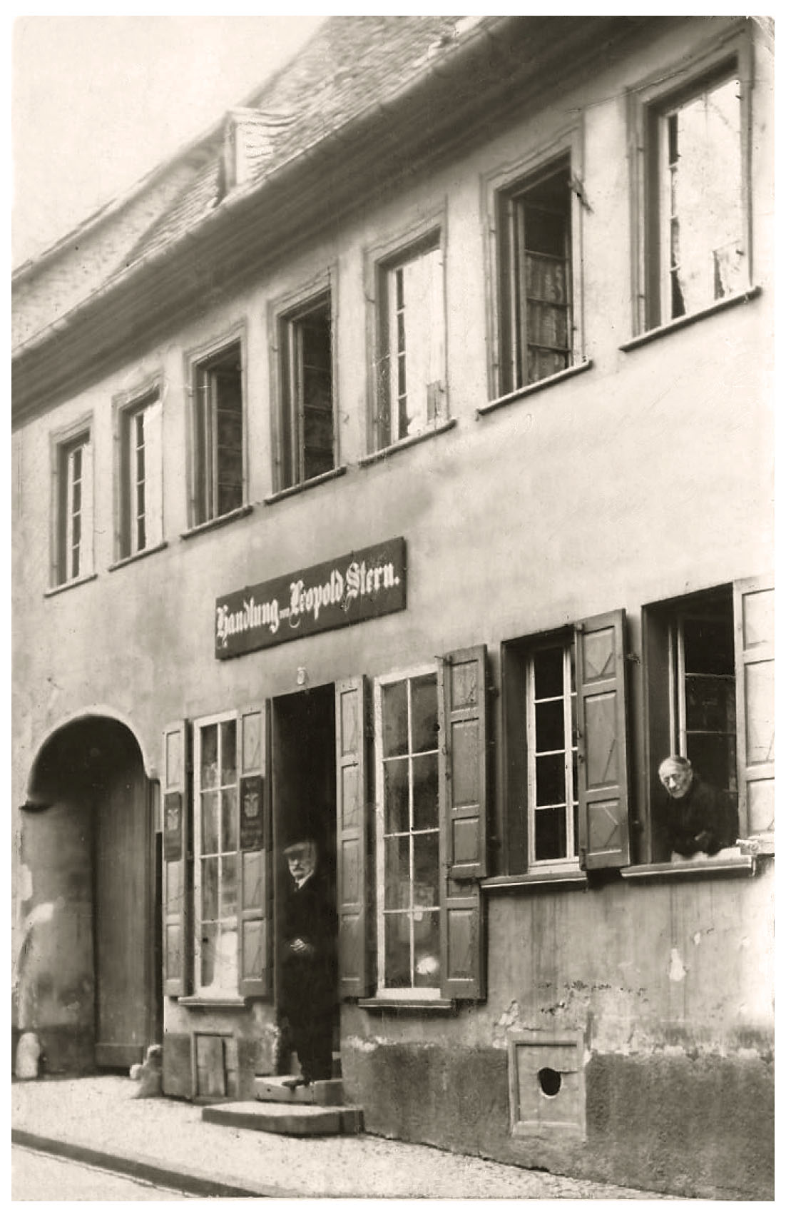Mainzer Str. 78 Wohnhaus und Geschäft der Familie Leopold Stern
